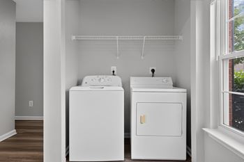 Washer/dryer included
