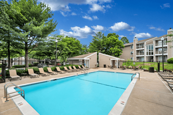 Private community swimming pool