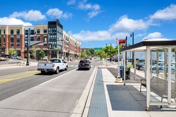 Easy access to metro bus route 22
