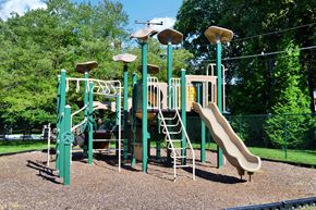 Falls Church apartment for rent - a playground with a slide and other playground equipment