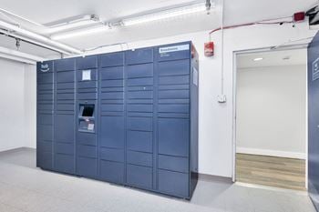 Amazon package lockers