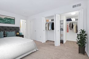 Oxon Hill apartment for rent - a bedroom with a bed and a closet