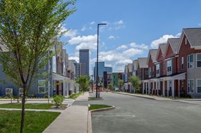 Louisville apartment for rent - Street view of apartment buildings-Beecher Terrace, Louisville, KY