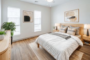 Ceiling fans in each room