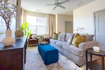 Ceiling fans in each room