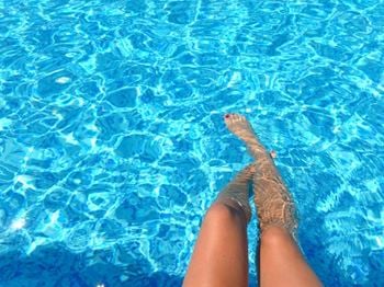 Refreshing swimming pool