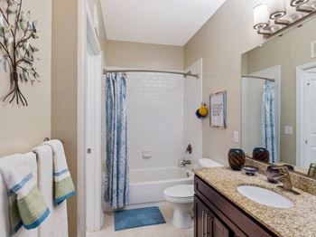 Bathroom with bathtub
