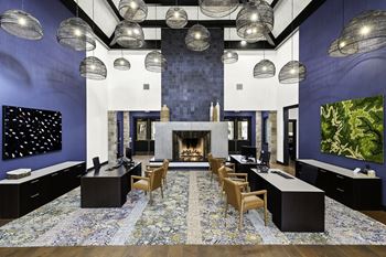 24-Hour clubhouse with coffee bar and wi-fi