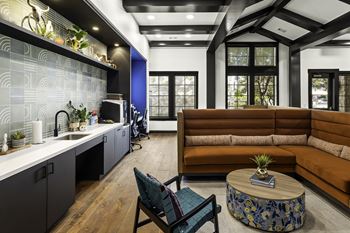 24-Hour media lounge with co-working spaces