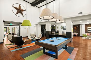 24-Hour clubhouse with coffee bar and wi-fi
