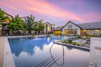 Resort-style pool