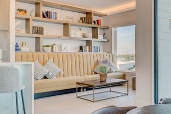 North building: skydeck with kitchen & entertainment area