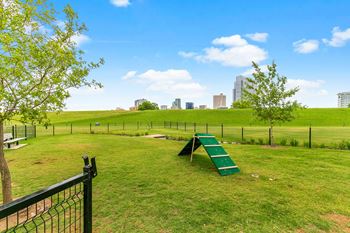 Expansive off leash dog parks