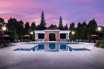 Resort-style pool and sundeck with wi-fi