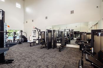 Brand new 24-hour cardio and strength training fitness center with peloton and yoga studio