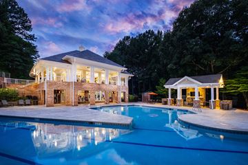 Cornelius apartment for rent - A large house with a pool in front of it.