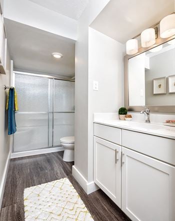 Walk-in shower*