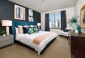 Morrisville townhouse for rent - Umstead Model Bedroom