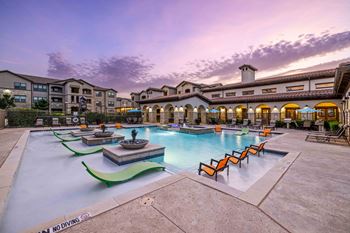 Resort-style pool