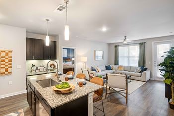 Gourmet kitchen island*