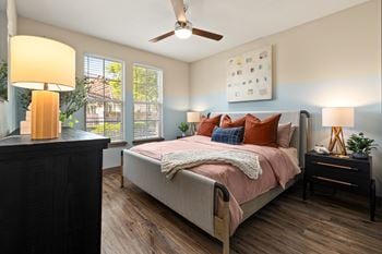 Ceiling fan in bedrooms and living room