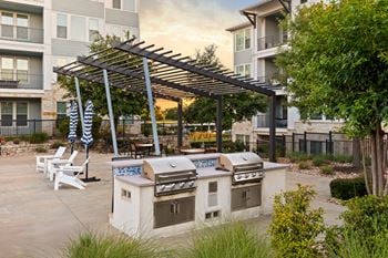 Picnic pavilion with grills