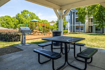 Picnic pavilion with grills