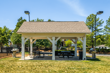 Picnic pavilion with grills