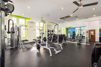 Two cardio and strength training fitness centers