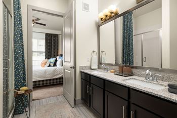 Baths with double vanities*
