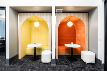 24-Hour business center with computers and wireless printing