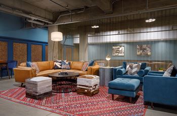 Speakeasy-inspired lounge
