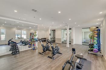24-Hour yoga and cycling studio