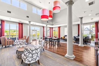 24-Hour clubhouse with coffee bar and wi-fi