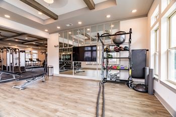 Cardio and strength training fitness center