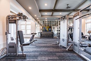 Cardio and strength training fitness center
