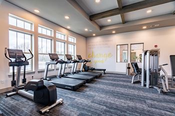 Cardio and strength training fitness center