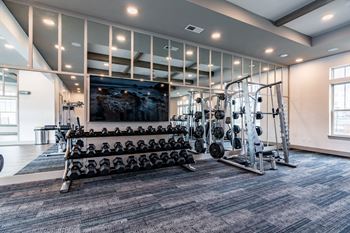 Cardio and strength training fitness center