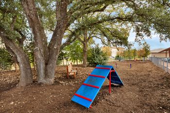 Second leash free dog park with training equipment