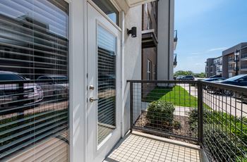 Private patio