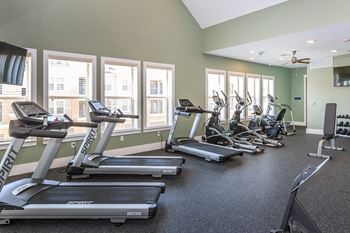 Cardio and strength training fitness center