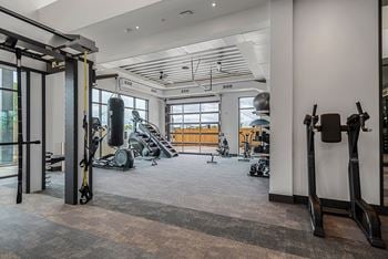 Cardio and strength training fitness center