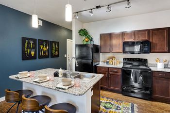 Hawthorn with attached garage kitchen