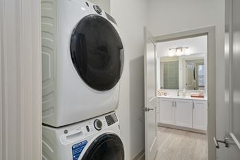 Full-size washer/dryer