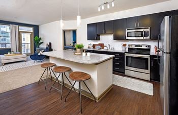 Gourmet kitchen island