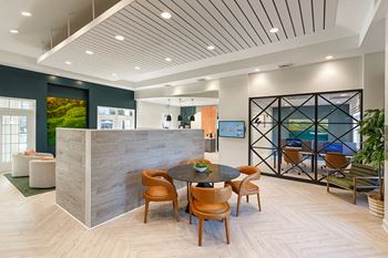 24-Hour clubhouse with coffee bar and wi-fi