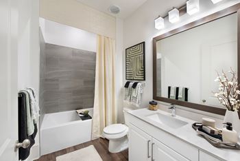 Garden tubs and standalone showers*