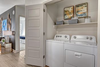 Washer/dryer included
