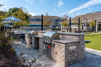 Bbq grilling stations throughout the community