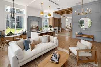 Resident lounge with seating